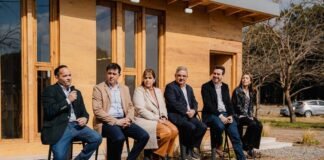 Inauguran una planta de fabricación de viviendas sustentables en El Pantanillo