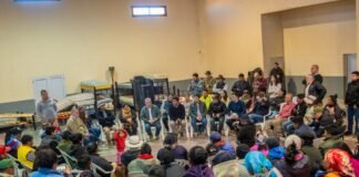 Jalil en Laguna Blanca: avanza el plan del Gobierno para reconstruir los daños ocasionados por el temporal