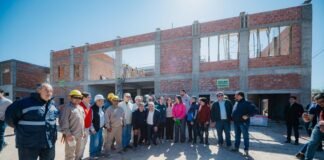 La obra del Polideportivo de Valle Viejo será una de las infraestructuras deportivas más grandes de la provincia