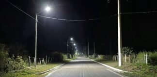 Los Altos: Importante Obra terminada de iluminación en Puerta Grande