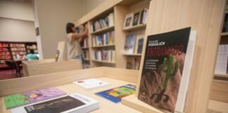 Tienda de libros de autores catamarqueños, el espacio de venta de la Biblioteca Herrera