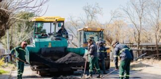 Ya se ejecuta el Plan de Asfaltado en Valle Viejo