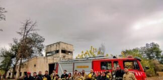 Bomberos voluntarios se capacitaron en Incendio Estructural