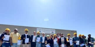 Finalizó la capacitación de Soldador por Arco en Los Altos