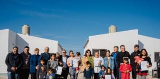 Huillapima: el Gobierno entregó viviendas sociales y más familias cuentan con un techo propio