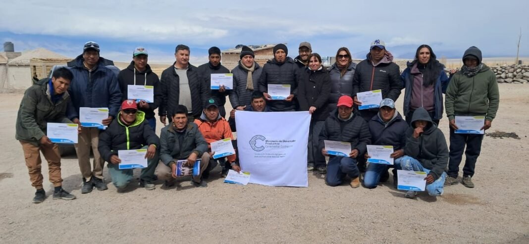 Jornada sobre esquila y mantenimiento de maquinarias en Laguna Blanca