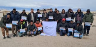 Jornada sobre esquila y mantenimiento de maquinarias en Laguna Blanca