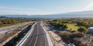 Más urbanización en Valle Viejo: habilitaron nuevos tramos en la obra de La Costanera