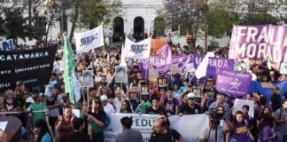 Masiva movilización en Catamarca por la universidad pública y la salud