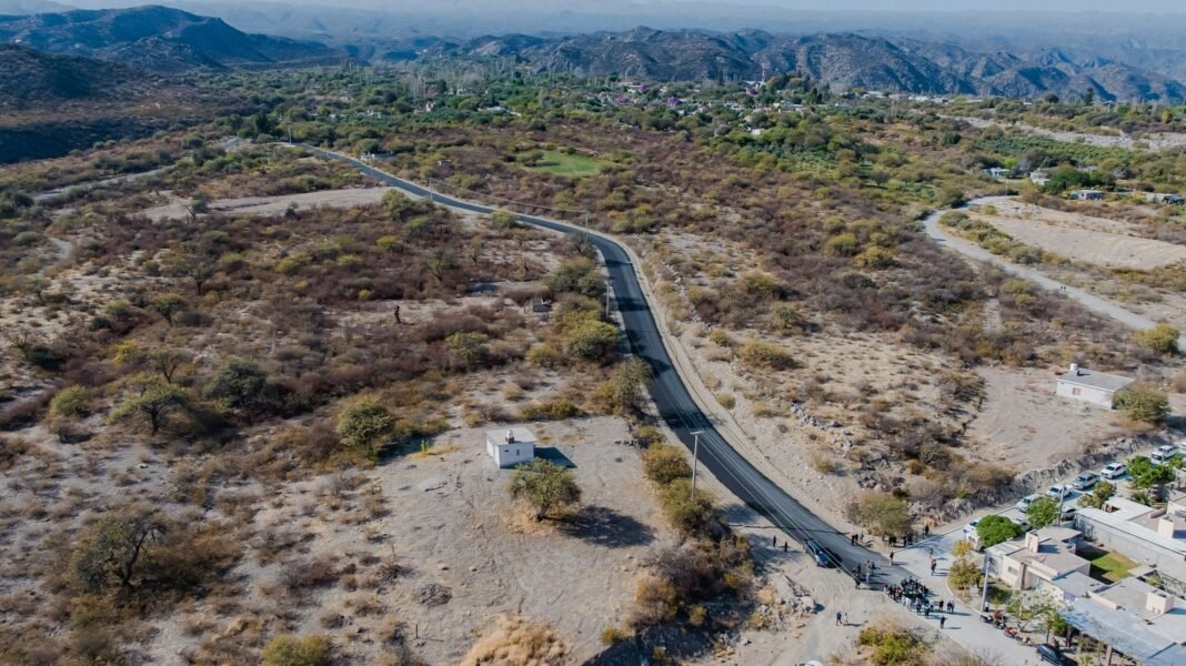 Plan de Asfaltado Provincial: se inauguró la pavimentación en el Barrio San Sebastián