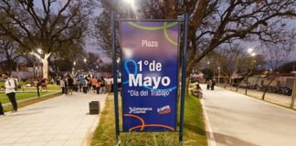 Villa Parque Chacabuco ya tiene su renovada Plaza 1° de Mayo