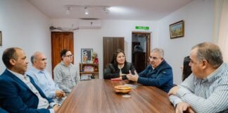 El Gobernador inició agenda en el Oeste con visita a obras en Santa María
