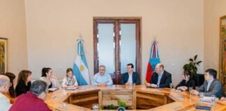 El Gobernador junto al equipo de gobierno analizaron proyectos y plan de obras a desarrollar
