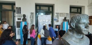 La Madre del Valle visita la escuela preuniversitaria Fray Mamerto Esquiú