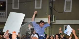 Raúl Barot logró una gran elección frente a un poderoso armado político