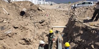 Trabajos para mantener el servicio de agua en la ciudad