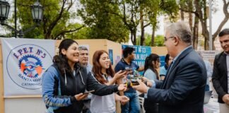 Alumnos de Escuelas Técnicas mostraron sus trabajos en la ExpoTec