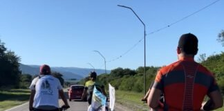 Biciperegrinación inclusiva llega a honrar a la Virgen del Valle