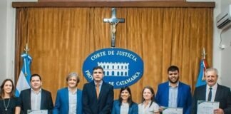 Diputados recibieron reconocimiento de parte de la Corte