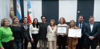 JULIA TIRABOSCHI FUE DISTINGUIDA COMO “VECINA DESTACADA” DE LA CIUDAD, POR EL CONCEJO DELIBERANTE