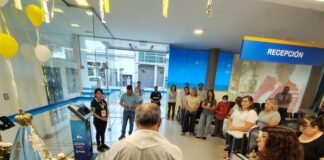 La Madre del Valle lleva su bendición al PAMI