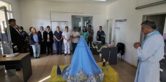 La Virgen del Valle visita el Mercado de Abasto