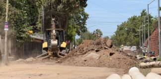 VALLE VIEJO INFORMA SOBRE CORTE DE TRÁNSITO POR OBRAS DE CLOACAS EN PADRE ESQUIÚ