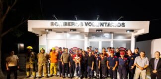 Bomberos voluntarios «Halcones de Fuego» estrenan nuevo cuartel en la Capital