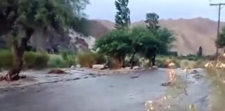 Comunidades aisladas y rutas intransitables por la crecida de ríos en Fiambalá