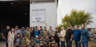 El Gobernador recorrió Recreo y destacó la primera exportación de carbón producido en Catamarca