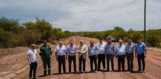 El Gobierno avanza con la pavimentación del acceso al Dique de Ipizca