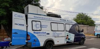 El Móvil del Registro Civil sigue recorriendo los barrios de la Capital