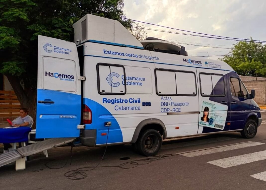 El Registro Civil realizó más de 100 trámites de DNI durante la última semana