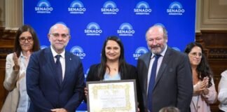 Fray fue distinguido por el Senado de la Nación por su programa “Eco Fray”