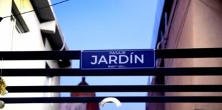 Gustavo inauguró obras de Intervención paisajística en el Pasaje Jardín