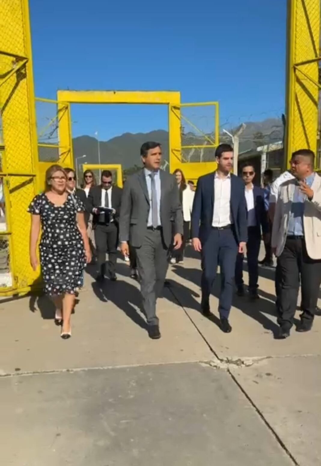 La justicia Visitó el Penal de Miraflores