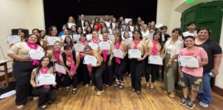 Más de 100 egresados en el cierre anual de los talleres de oficios con Certificación Oficial