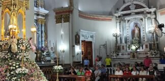 Mons. Urbanč en el homenaje de Cultura, Turismo y Deporte a la Virgen del Valle