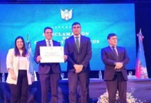 Raúl Barot recibió el certificado que lo proclama intendente electo de Los Altos