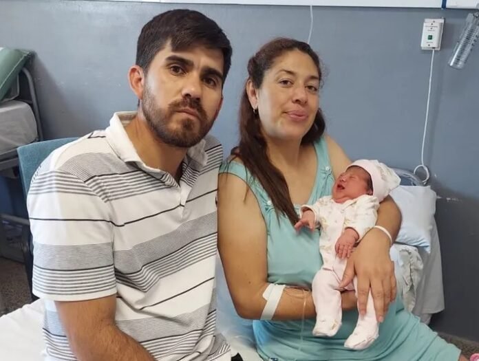 Allegra Antonia fue la primer bebé del 2026 en Catamarca