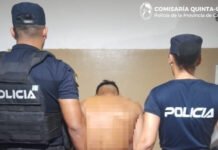 Arrestaron a un joven tras agredir a su pareja y realizar disparos