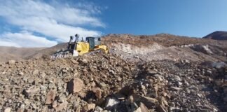 Continúan los trabajos de apertura del camino que conectará Fiambalá con Antofagasta de la Sierra