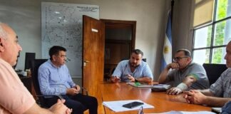 Coordinan obras viales para el Oeste provincial