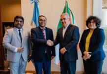 El Gobernador recibió al nuevo CEO de KABIL para analizar el avance del proyecto de exploración de litio en Fiambalá