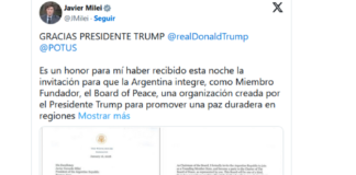 Javier Milei fue invitado por Trump a integrar un nuevo organismo internacional de paz y se refuerza el vínculo entre los países