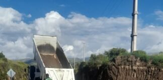 Vialidad Provincial ejecuta trabajos preventivos tras las lluvias en el interior provincial