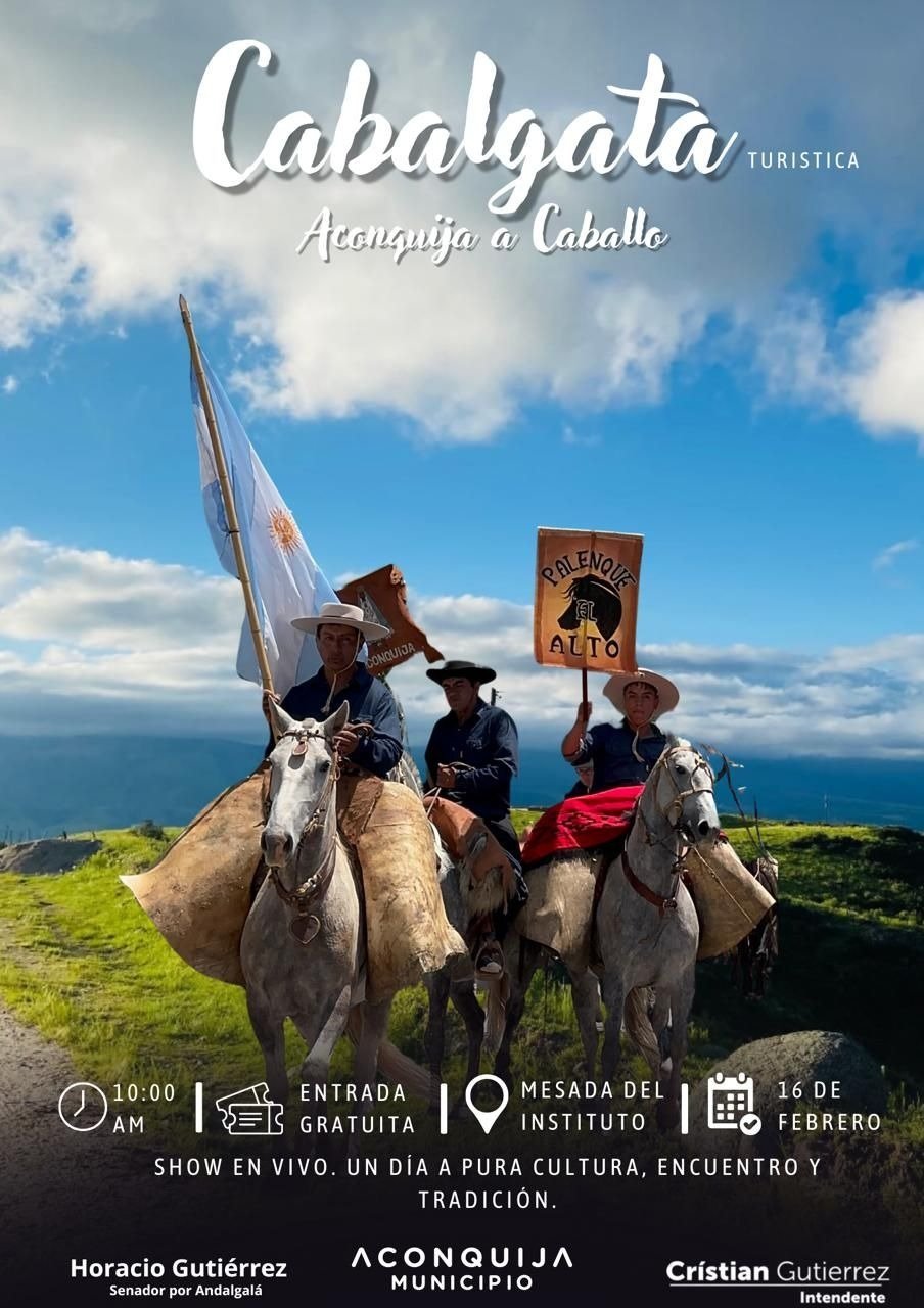 Aconquija se prepara para la cabalgata turística “Aconquija a Caballo”