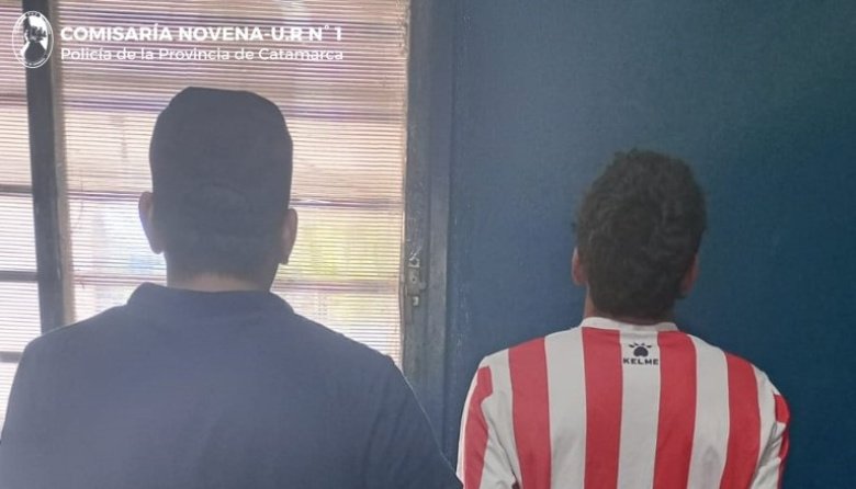 Arrestaron a un joven cuando trasladaba una luminaria del alumbrado público