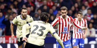 Atlético de Madrid goleó a Barcelona y puso un pie en la final de la Copa