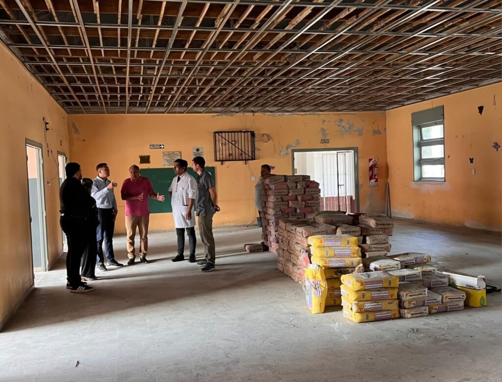 Avanza la refacción integral de la Escuela N° 274 de Alijilán